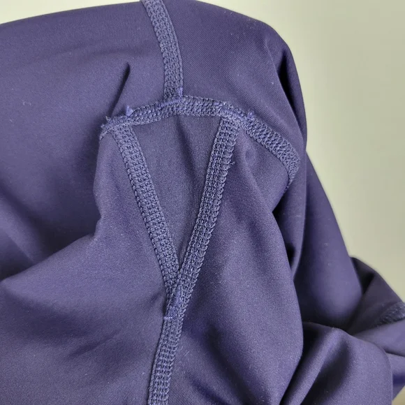 VUORI Stride Running Workout Leggings Dark Purple XS High Rise - Picture 10 of 11